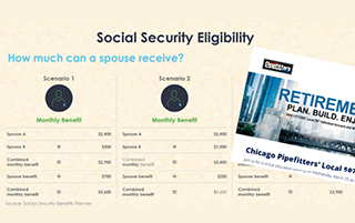 A screenshot from a Social Security Zoom seminar hosted by Jennifer Yeaton, owner of Integrate Solutions Group, LLC (ISG LLC)